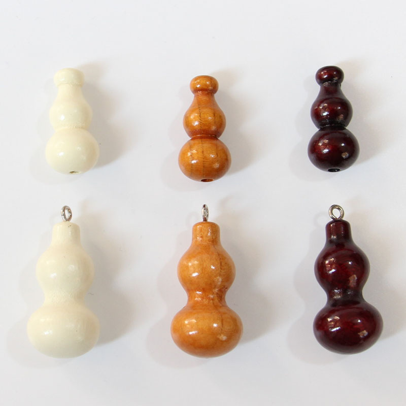 15*30mm Peach Wood Gourd Bead Curtain Door Curtain 20×40mm Pendant Bamboo Beads Size Round Beads Complete Colors