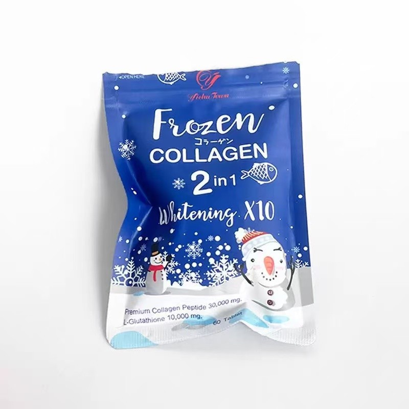 Wansongtang Frozen Collagen Peptide 2in1 Export Export Skin Beauty Collagen Peptide Tablets