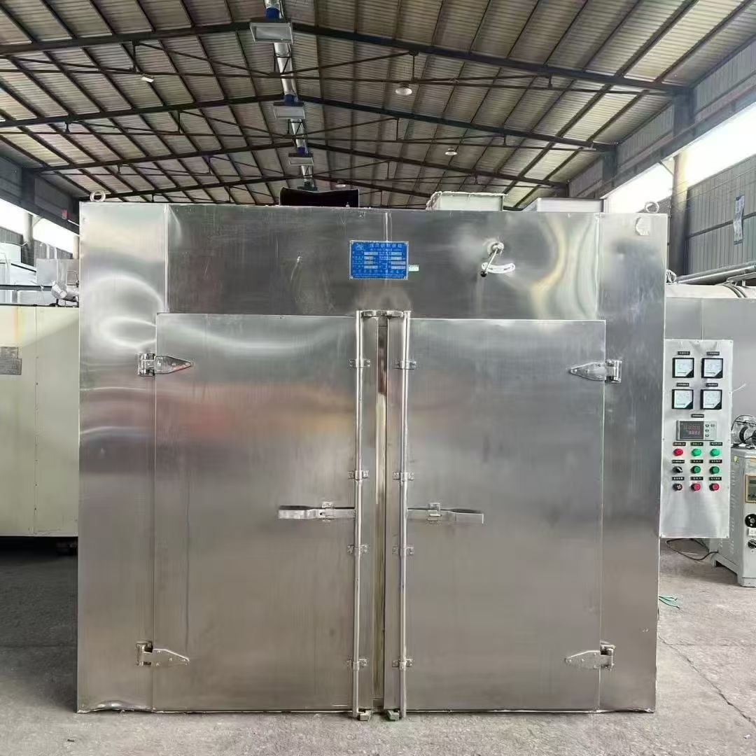 Б/у взрывозащищенная печь с двумя дверями и четырьмя полками, печь для сушки пищи с горячей циркуляцией воздуха