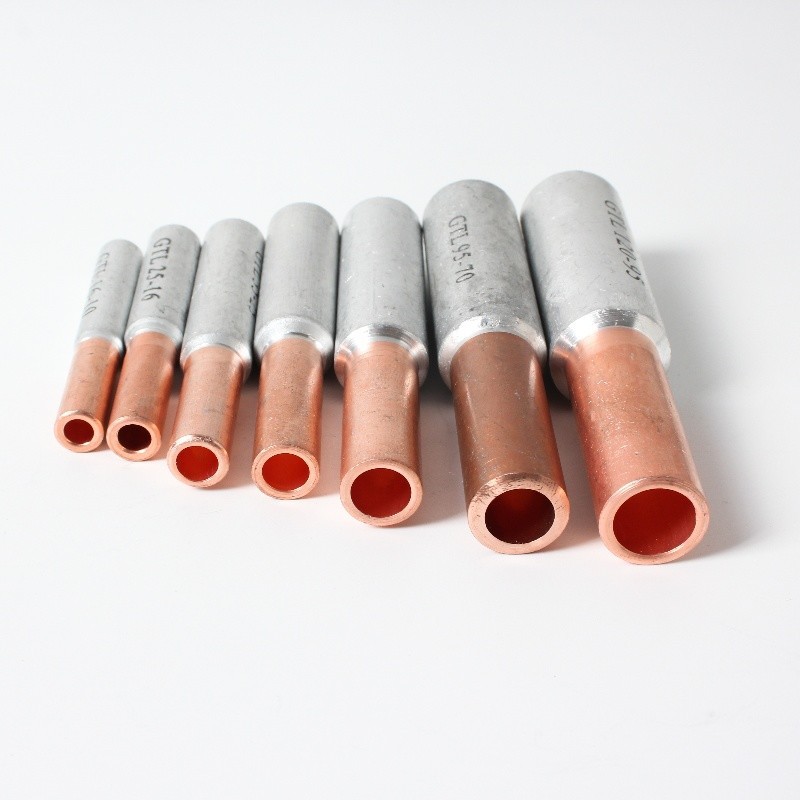 Copper aluminum tube GTL-6/25/35/50/70/95/square aluminum wire copper wire cable joint power fitting screw