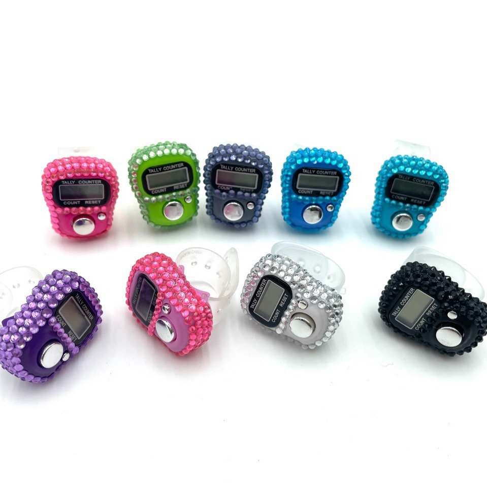 Point-Counting Finger Electronic Counter Wholesale Xiyin Amazon Cross-Border Exclusive Handheld Digital Display Hot-Selling Digital Device