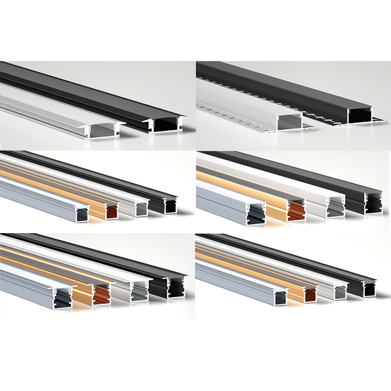 Led Linear Light Channel Housing Embedded Cabinet Light Linear Light Channel Decorative Aluminum Alloy Light Strip Aluminum Channel Manufacturer