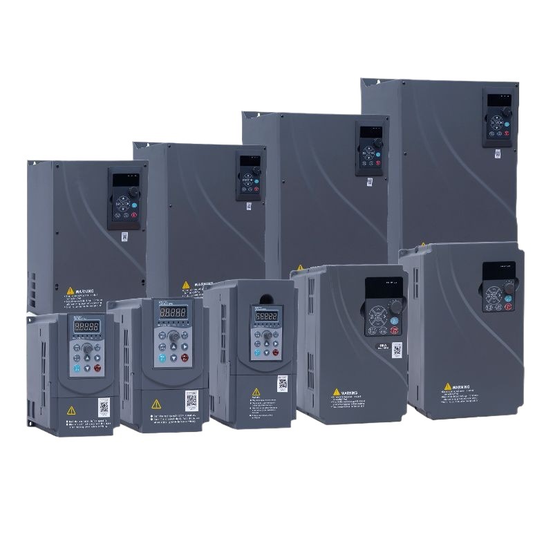 Frequency Converter Three-Phase 380V Single-Phase 220V/1.5/2.2/5.5/7.5 Kw 11Kw Motor Water Pump Speed Regulator