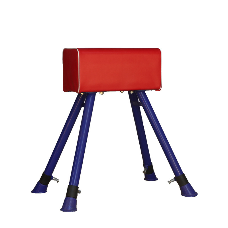 Children's Adjustable Vaulting Horse Kindergarten Vaulting Horse Disassembly Vaulting Box Large Goat Jump Training Equipment Spring-Assisted Springboard