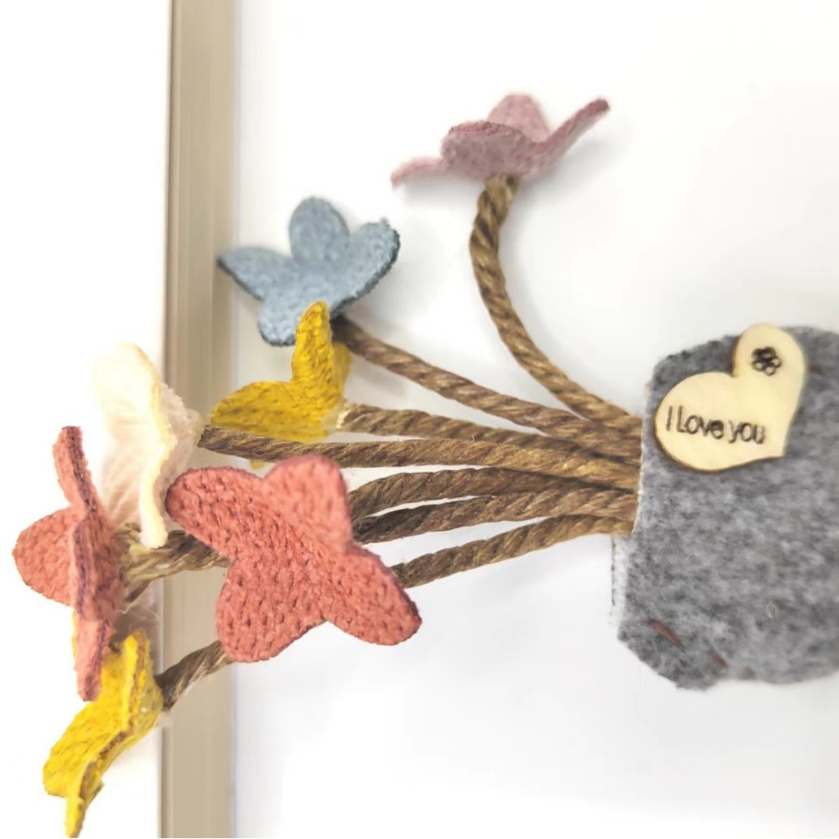 Original Copyright Pastoral DIY Flower Pot Fabric Flower Pot DIY Handmade Personality Creative Jewelry Accessories Clothes Bag