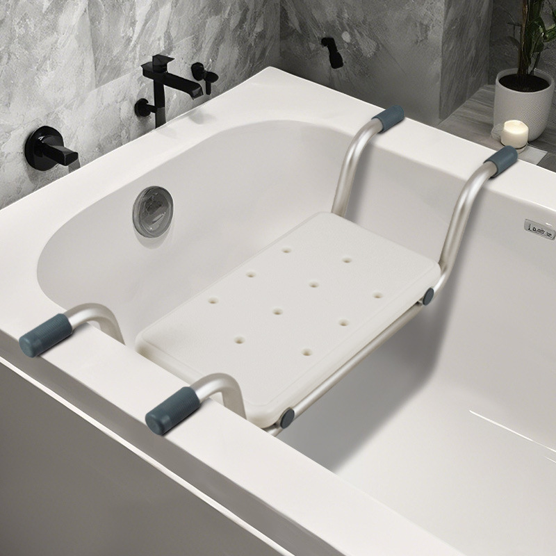 Сиденье для ванной, алюминиевый нескользящий стул для ванной, для пожилых, беременных женщин и детей