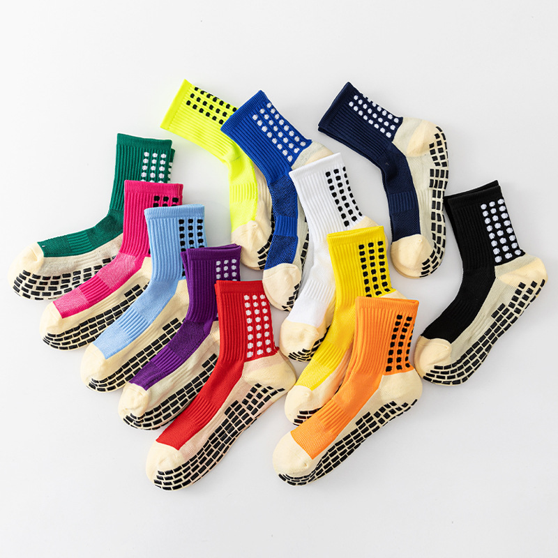 Football Socks Professional Training Competition Thickened Towel Bottom Middle Tube Glue Non-slip Sports Socks for Men and Women Basketball Socks Yoga