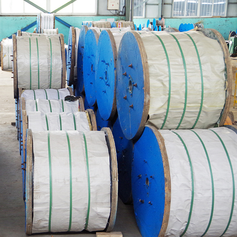 Hot-Dip Galvanized Steel Wire Rope 1X7 9.6mm 1X19 12.7 11.5 Wire Cable Steel Wire Rope for Power and Communication