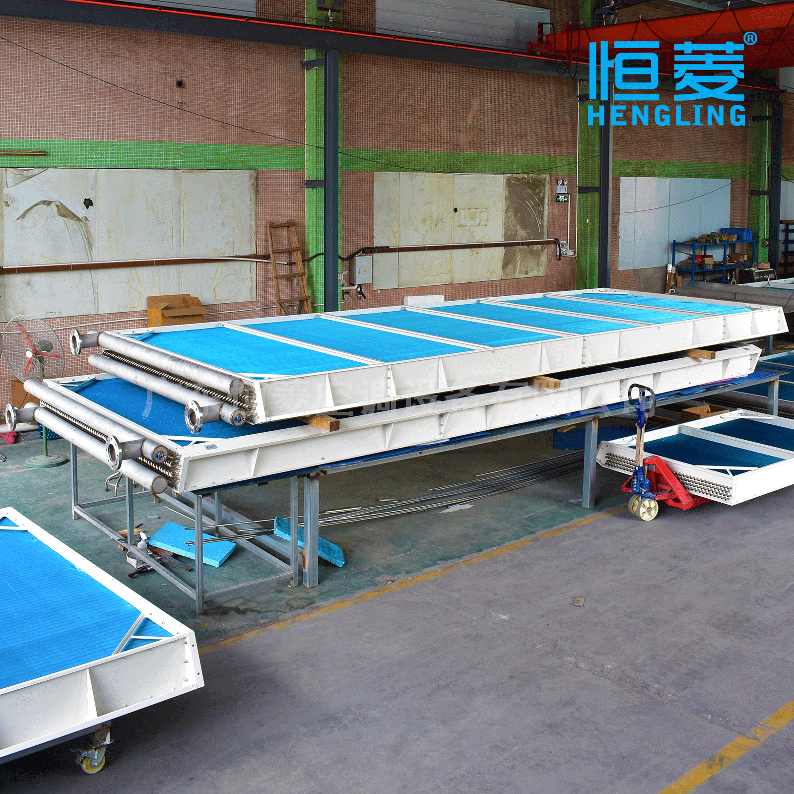Hengling Non-Standard Customized Dry Coil Manufacturer Directly Supplies Stainless Steel Corrosion-Resistant and Efficient Heat Transfer Finned Tube Heat Exchanger