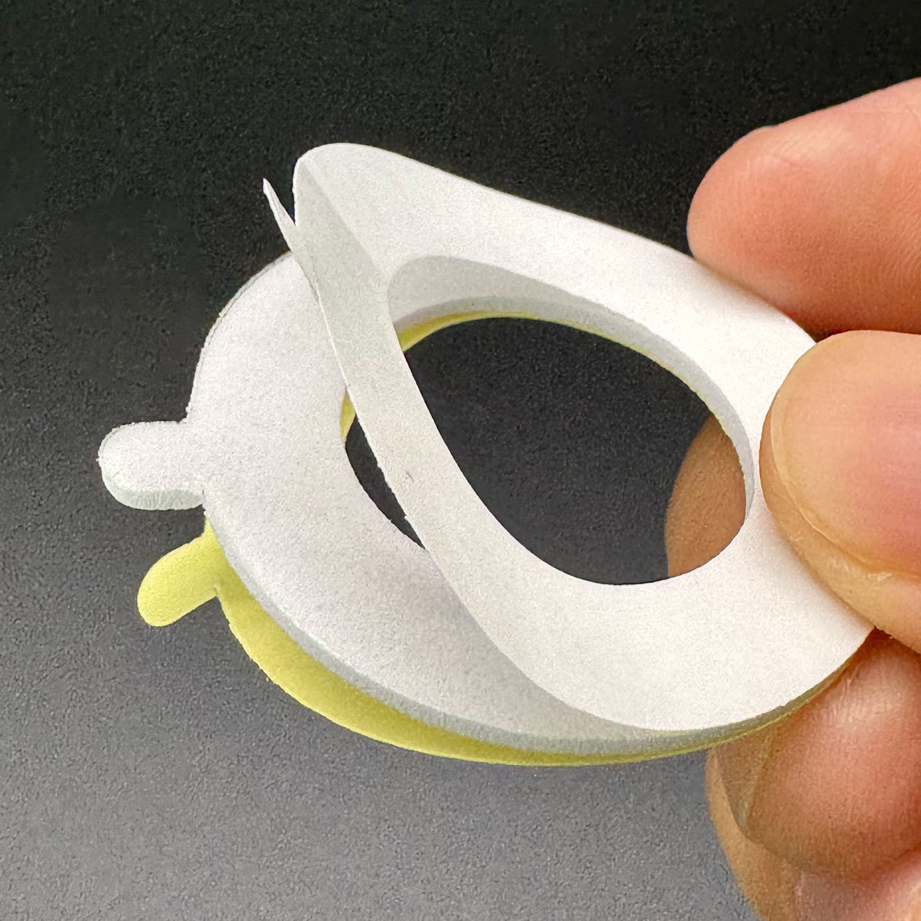 Factory Direct Sales Moxibustion Double-Sided Adhesive Ring Hanging Moxibustion Base Patch Foam Adhesive Pad Double-Sided Adhesive Fixing Patch