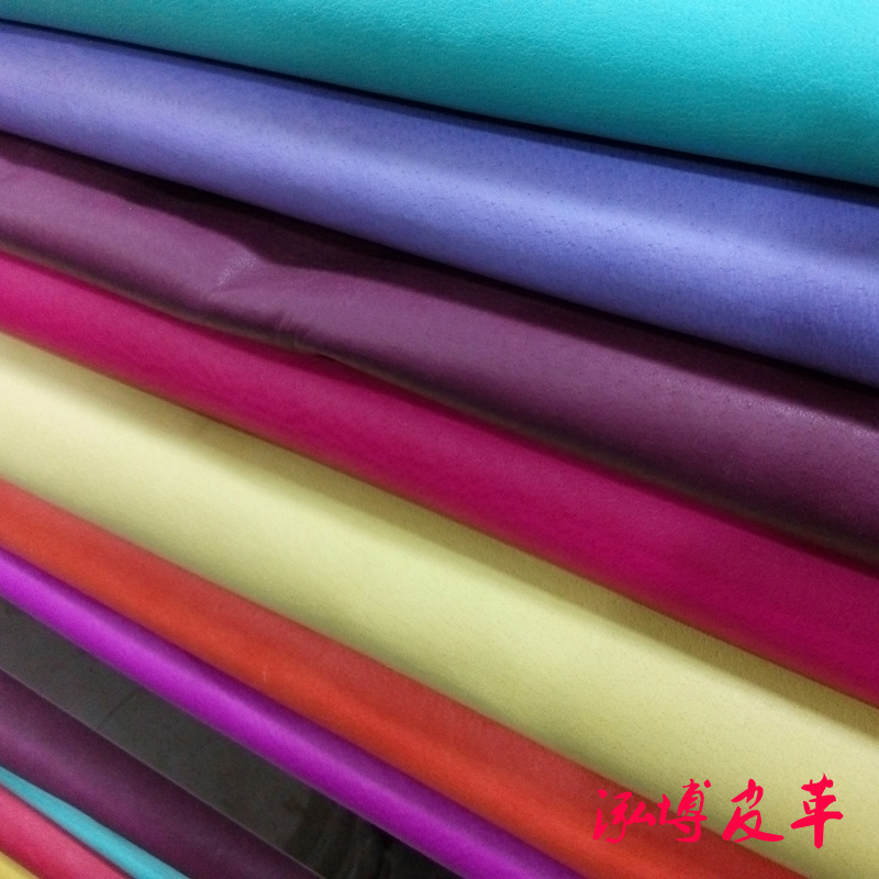 High Quality Top Layer Water Dye Color Pigskin Shoe Material Bag Leather Linepi Leather Leather Material