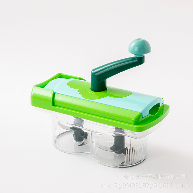 Hand-cranked 8-word vegetable cutter multi-function vegetable cutter kitchen multi-function vegetable cutter slicer potato salad eraser