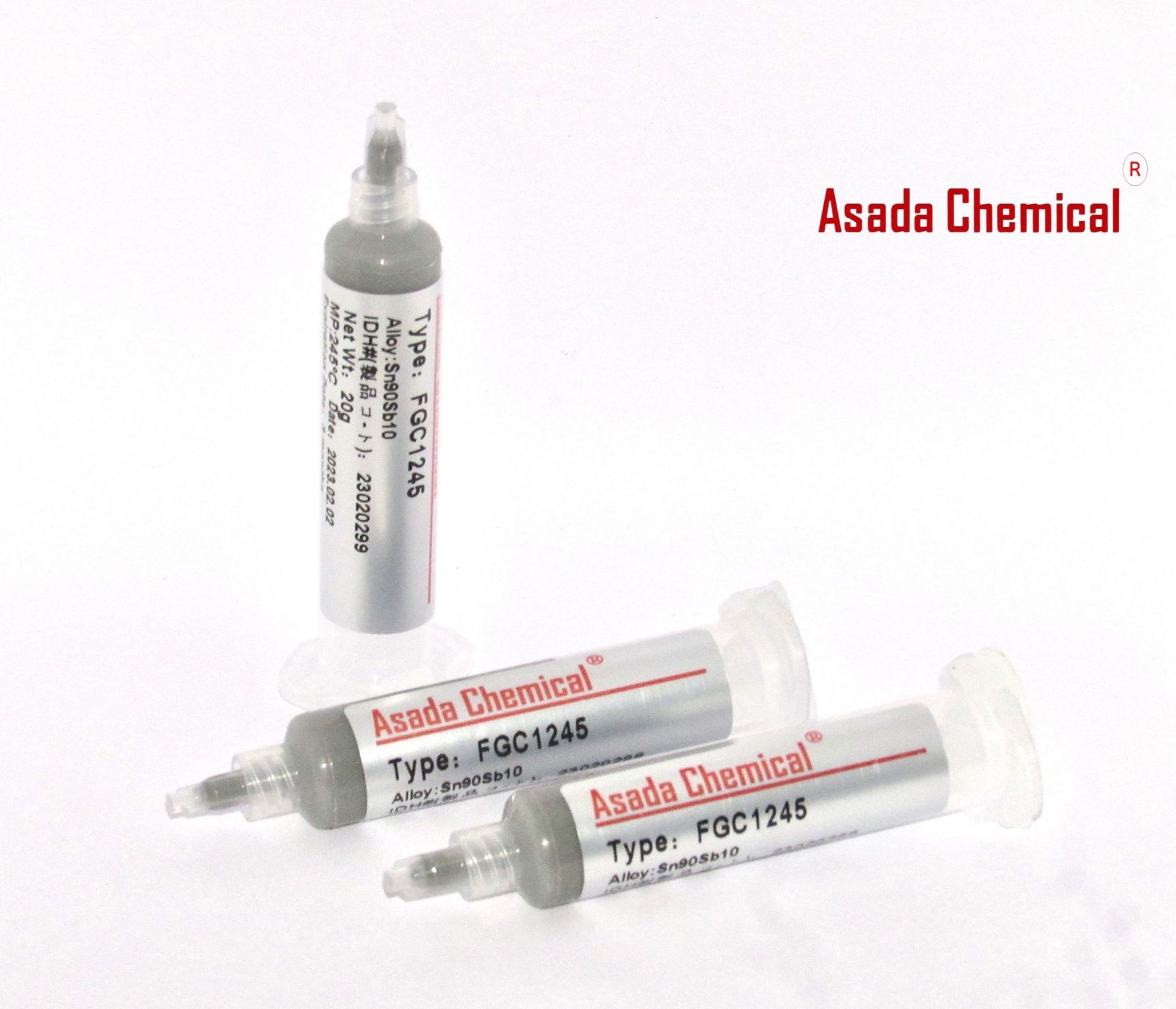 245 Melting Point Miniledcob Digital Tube Flip-Chip Solder Paste No. 6 Powder Syringe Flip-Chip Bonding Cob Solder Paste