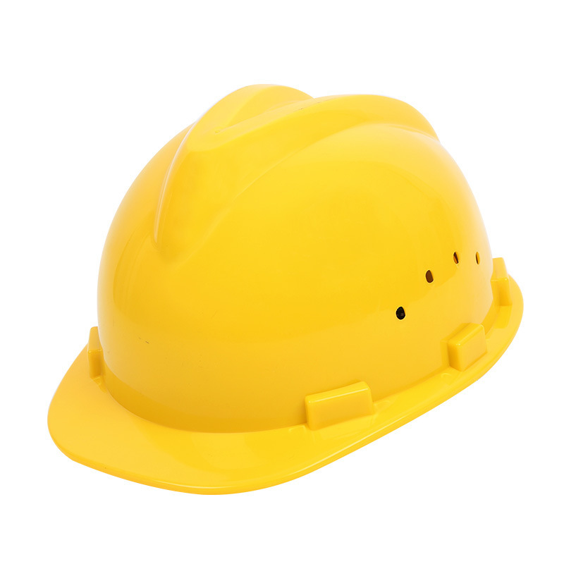 ABS national standard thickened safety helmet construction site construction anti-smashing protective helmet labor protection breathable safety helmet printing