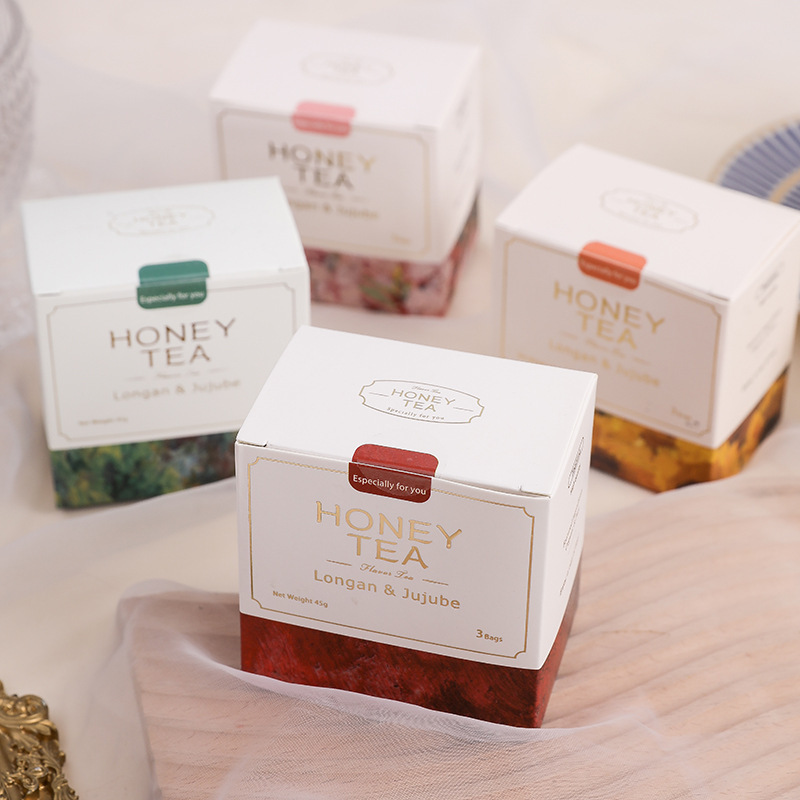 Accompanying gift HONEY tea TEA wedding bridesmaid gift small gift wedding gift box scented tea health tea