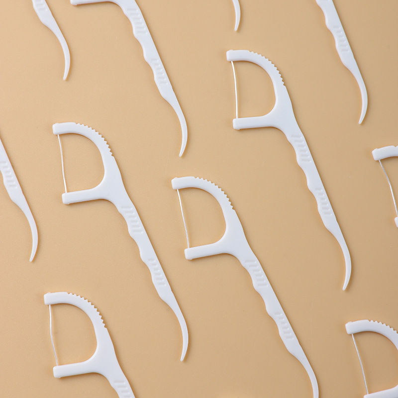 Source manufacturers disposable floss stick kraft paper independent packaging boxed hotel catering convenient floss wholesale