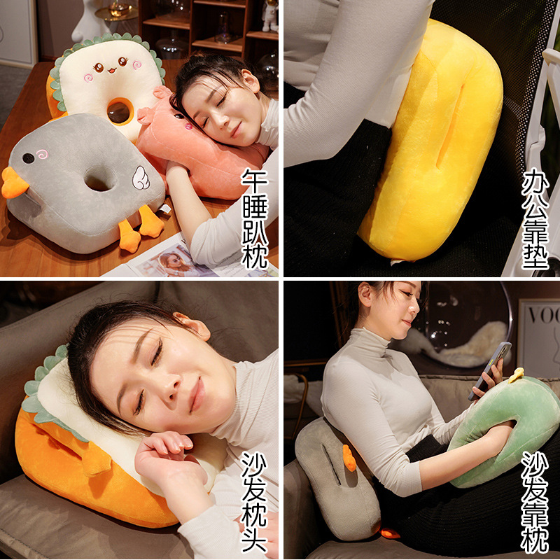 Nap Pillow, Office Nap Artifact, Primary School Student Nap Pillow, Children's Nap Pillow on the Table, Girls' Sleeping Pillow