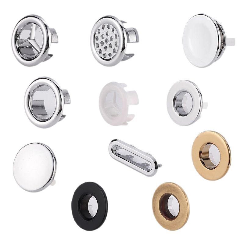 Washbasin Overflow Port Decorative Cover Basin Wash Basin Overflow Hole Plug Subtable Basin Basin Basin Plug Cover Ceramic Accessories