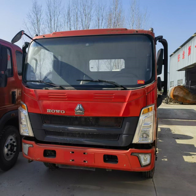 Export Heavy-Duty Howo Engineering Vehicle 5-Ton Dump Truck Blue Plate Self-Unloading Truck Factory Direct Sales Isuzu Shaanxi Truck