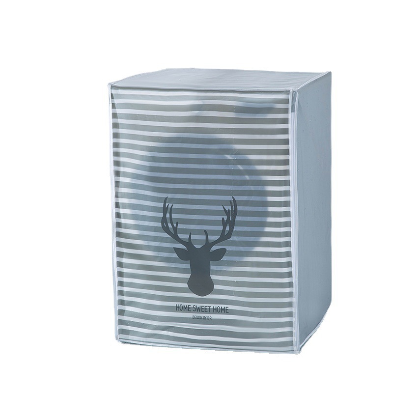 Washing Machine Cover Waterproof and Sunproof Fully Automatic Drum Upper Opening Cover Cloth Cover Haier Little Swan Panasonic Midea Sanyo Use