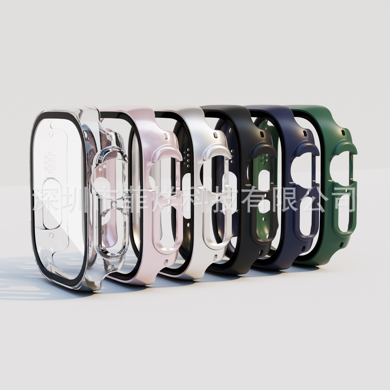 Suitable for Iwatch11 Apple Watch Protective Case Pc Shell and Film Integrated Apple Watchs10 Watch Protective Case