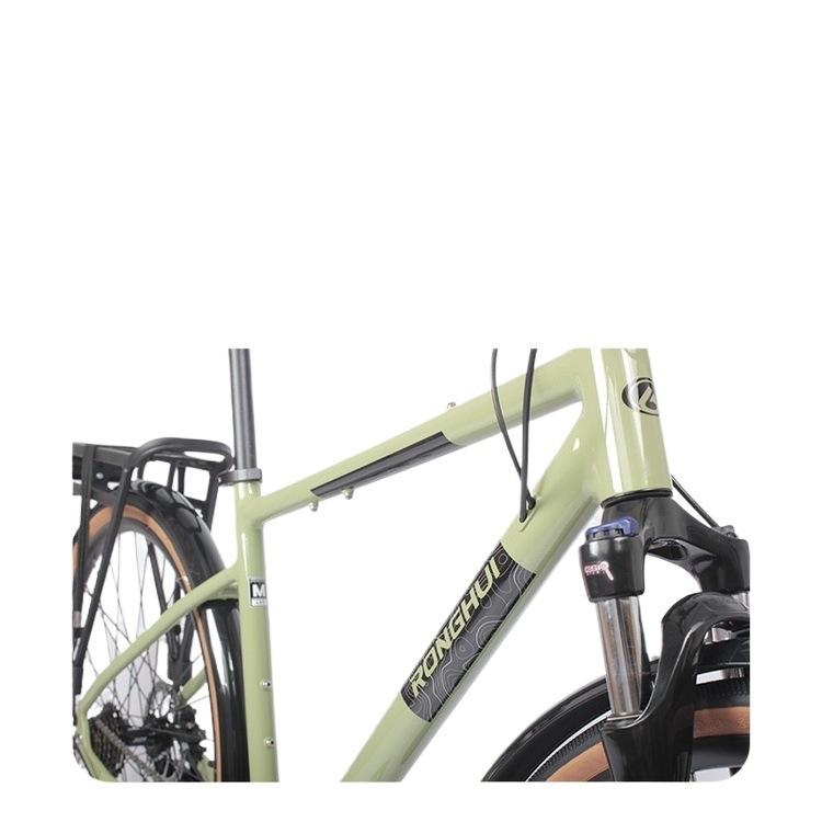 2026 Long-Distance Touring Car Flat Handlebar Road Bike Urban Commuter Sports Car Men's and Women's Cycling Variable Speed Oil Brake