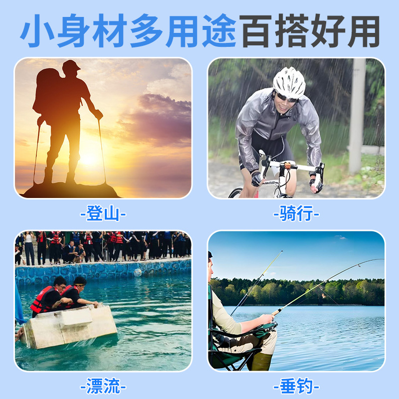 Disposable Card Raincoat Thickened Long Adult Compression Portable Poncho Color Outdoor Travel Special Raincoat