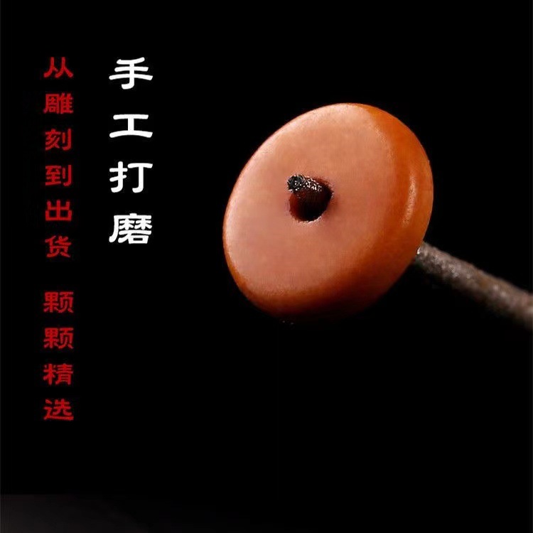 Olive Kernel Spacer Thick Piece Seiko Bead Spacer Bracelet Men's and Women's Cultural Play King Kong Bodhi DIY Accessories Accessories