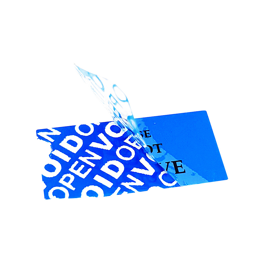 Антиразборочная этикетка с двумерным кодом специального выпуска, вскрывает слово антифальсификация, этикетка с разрывом, недействительная, одноразовая пломба