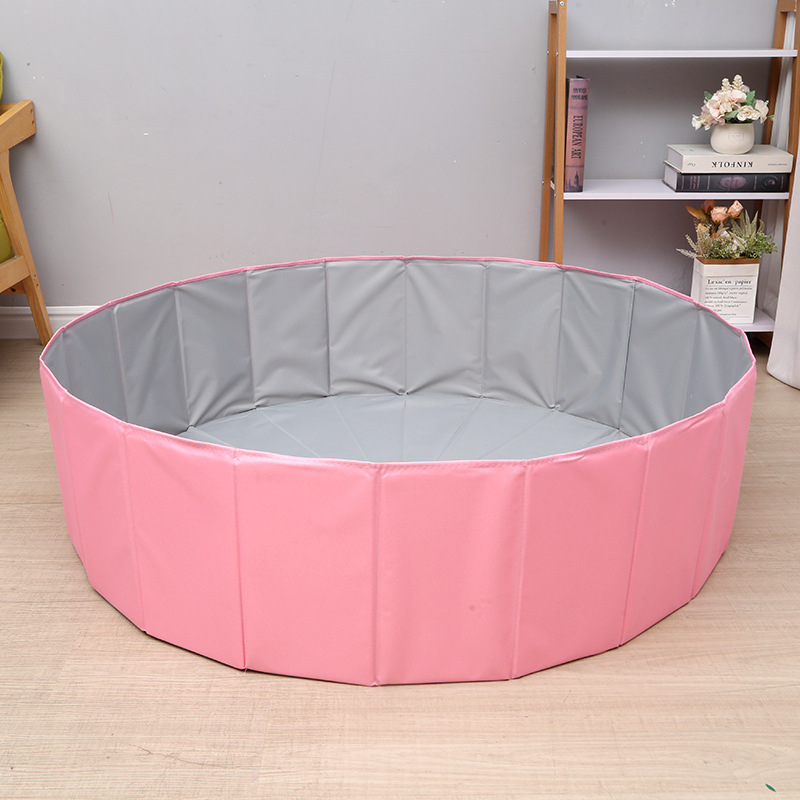 Folding sand pool baby ocean ball pool indoor baby color baby fence folding children play fence wholesale