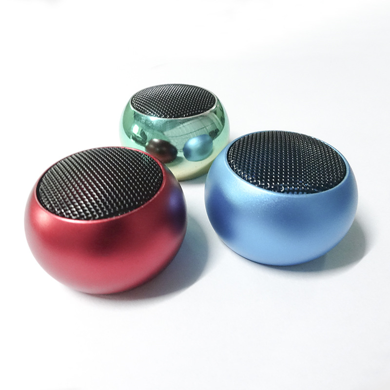 M3 Bluetooth wireless audio Mini small steel cannon series gift horn net cover iron net metal punching net cover