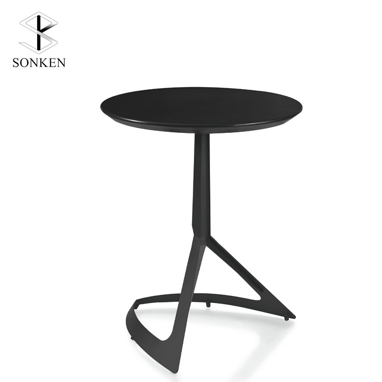 Простой модный складной круглый стол для дома, стол для молочного чая, стол для переговоров