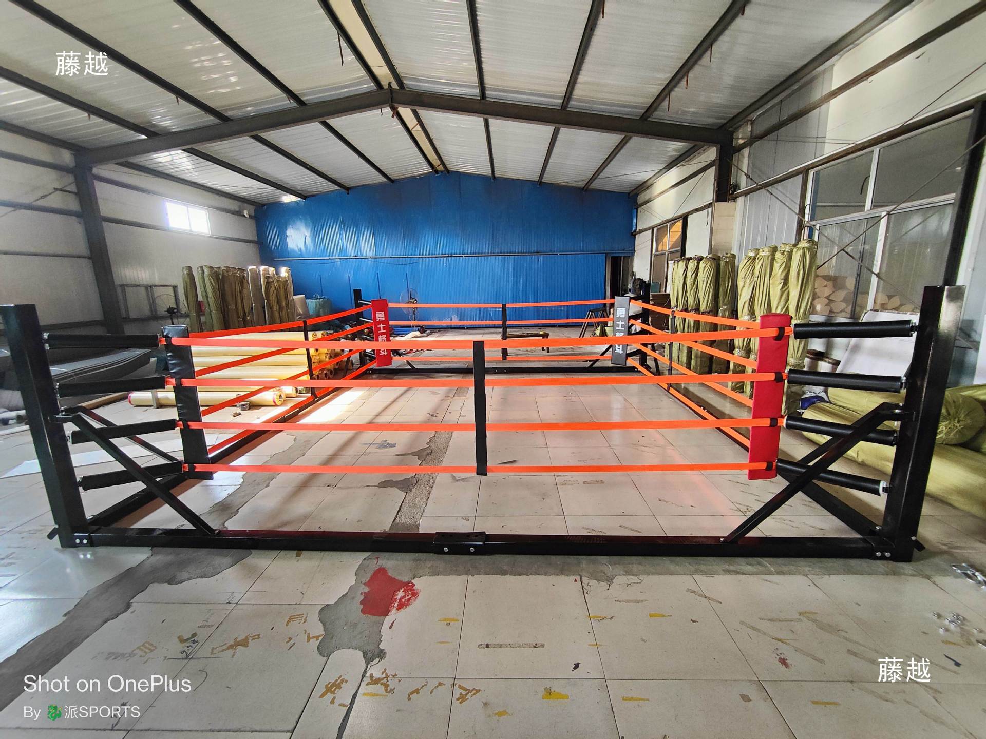 Folding Portable Storage Boxing Ring Storage Ring Sanda Fighting Muay Thai Competition Boxing Ring