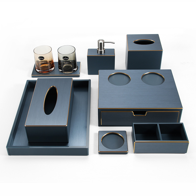 Acrylic Hotel Toiletries Storage Box Special Dental Toothbrush Homestay Disposable Consumables Tissue Box