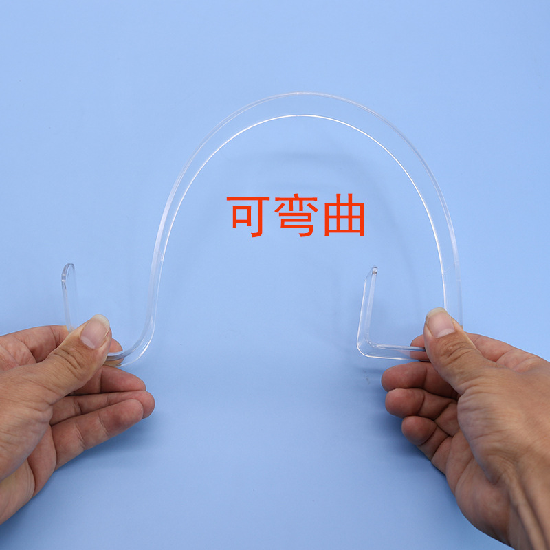 Transparent Simple Hooks, Nail-Free Door Back Hooks, Storage Hooks, Bedroom Room Plastic Clothing Hooks