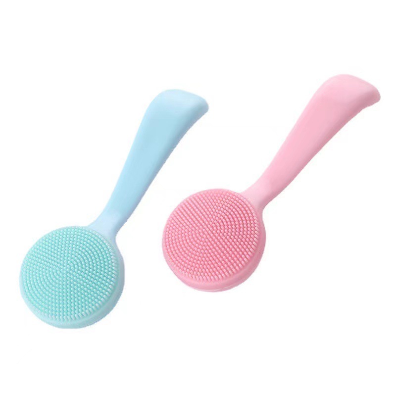 Cross-border soft silicone hand-feel wash brush makeup remover blackhead cleansing tool portable beauty tools wholesale