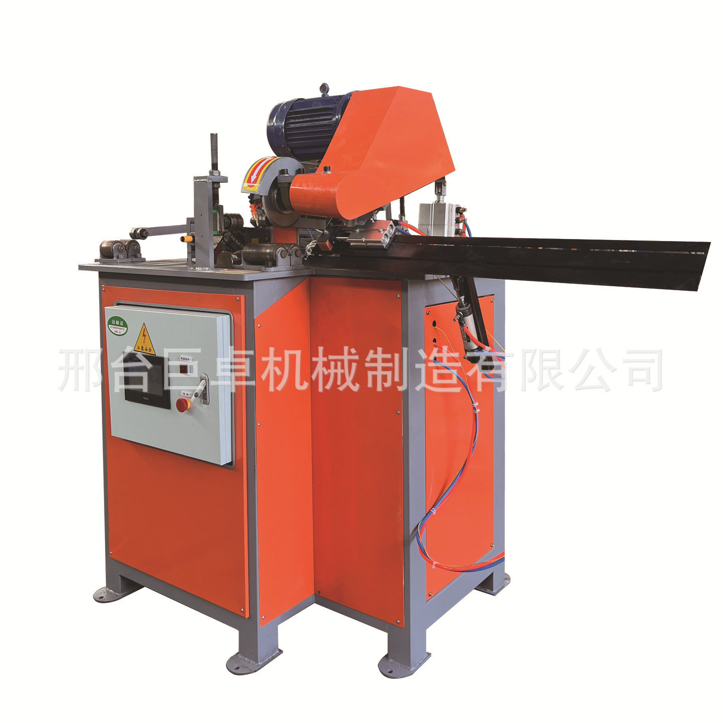 Fully Automatic Round Pipe Cutting Machine, Automated Equipment for Loading Fire Pipes, Stainless Steel Galvanized Cutting, Rack Pipe Rolling and Cutting
