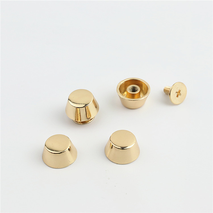 Luggage leather hardware accessories leather bag copper bucket nail foot nail arc surface screw bag handbag foot nail