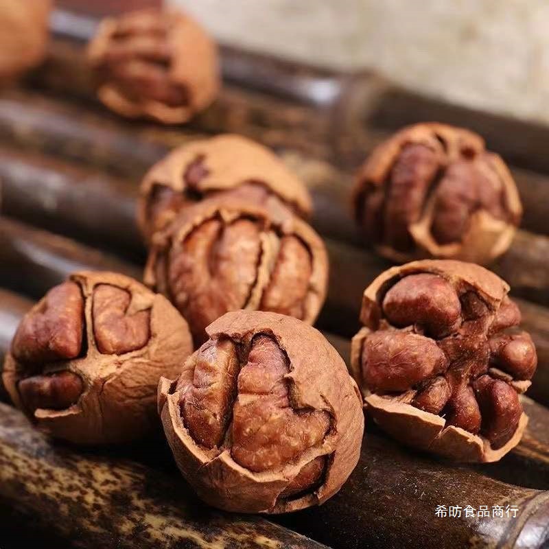 [New Arrival] Lin'An Pecans with Shells, Hand-Peeled Hangzhou Specialty Small Walnuts, Wild Walnut Nuts, Snacks and Roasted Seeds