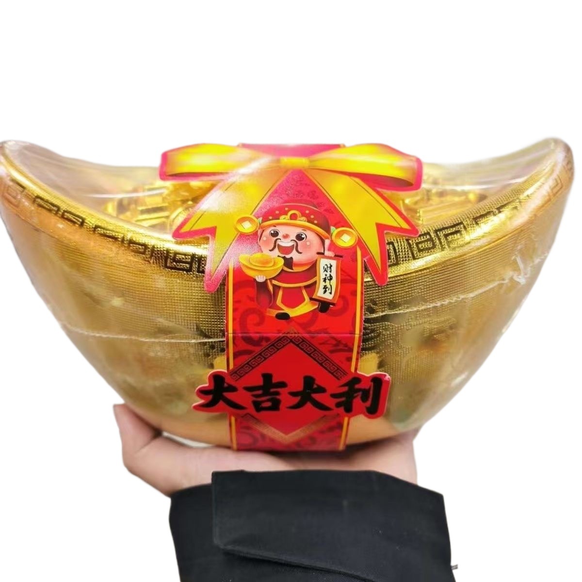 128g Golden Treasure Fruit Gummy Candy, Leisure Snack, New Year Gift, Factory Wholesale Supply