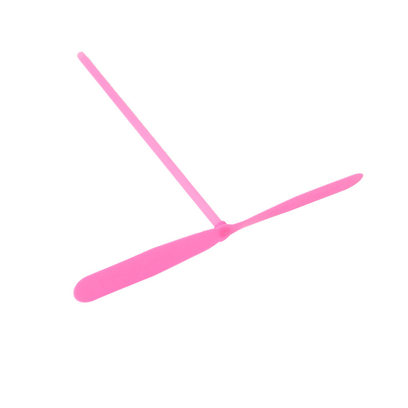 Plastic Non-Luminous Bamboo Dragonfly Hand-Twisted Fairy Nostalgic Classic Outdoor Toy Butterfly Hand-Push Flying Saucer Wholesale