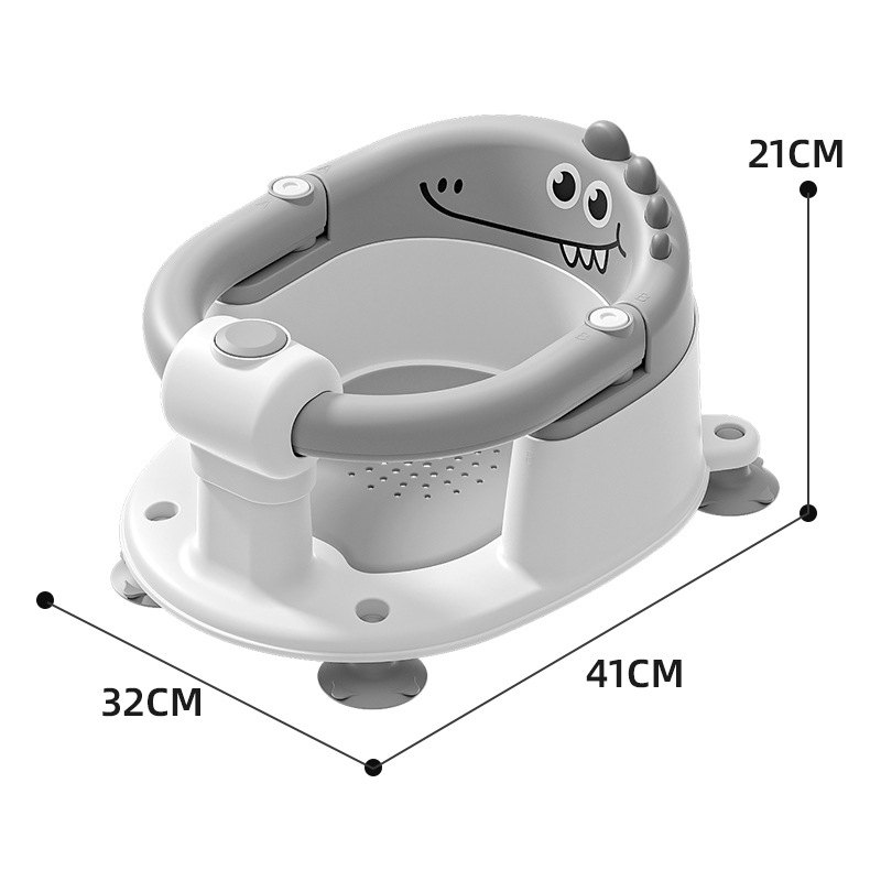Baby Bath Seat, Baby Bath Artifact, Lying Support, Newborn Bath Tub Seat, Non-Slip Bath Stool, Bath Chair