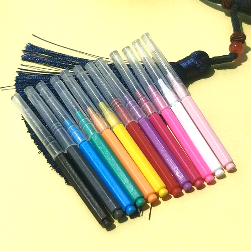 Factory Wholesale L-Shaped Interdental Brush Cross-Border Disposable Dental Cleaning Brush Toothpaste Pencil-Shaped Interdental Soft Bristle Brush for between Teeth and Eyebrows