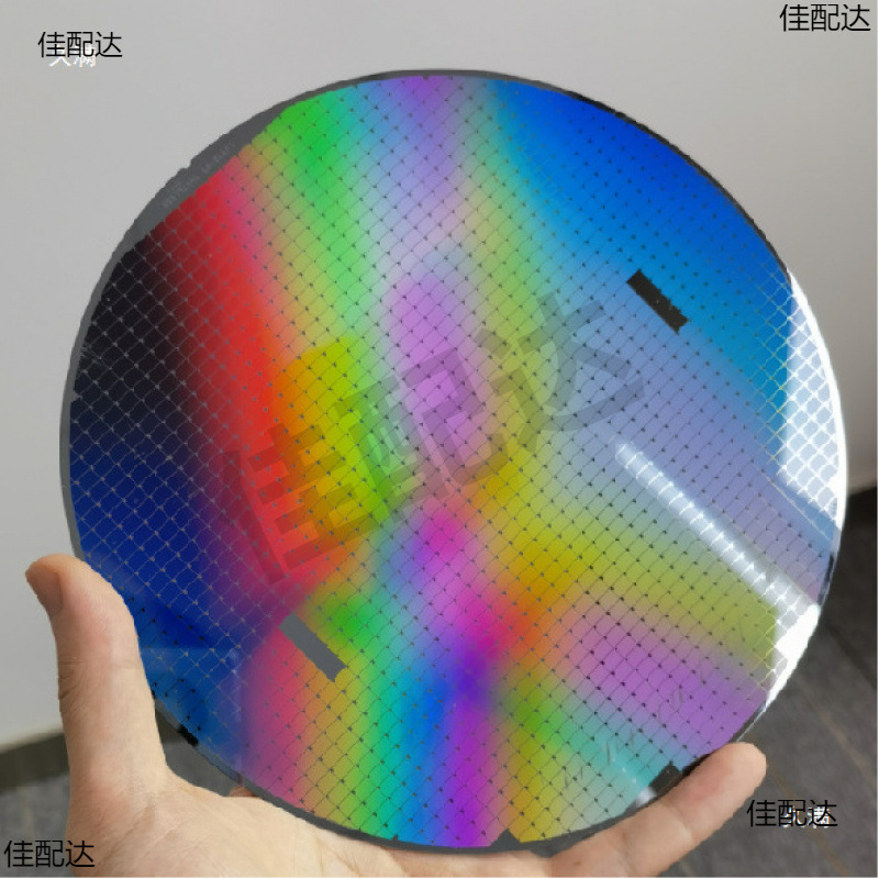 Tsmc Cpu Wafer Wafer Photolithography Integrated Circuit Chip Scrap Silicon Wafer Teaching Test