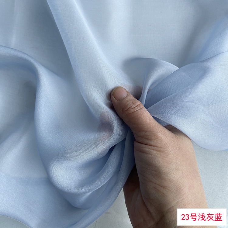 Wide 6 Mm Silk Chiffon Fabric Thin Mulberry Silk Tulle Silk Scarf DIY Summer dress Dress Fabric
