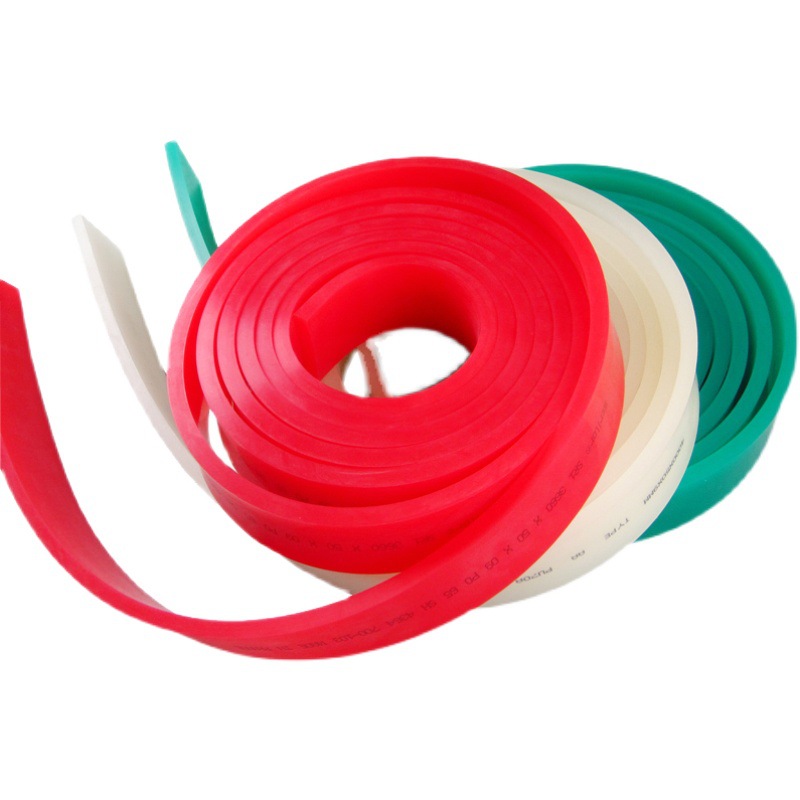 Solvent-Resistant Screen Printing Scraper, Scraper Strip, Ink Scraper 65-85 Degrees, Flat Mouth, Sharp Mouth, Oblique Mouth, Free Shipping