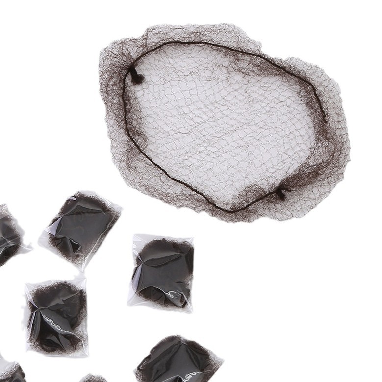 Cross-Border Hot Selling Invisible Dance Hair Net Ultra-Fine High Elasticity Chef's Special Dust Cap Wig Hair Net Wholesale