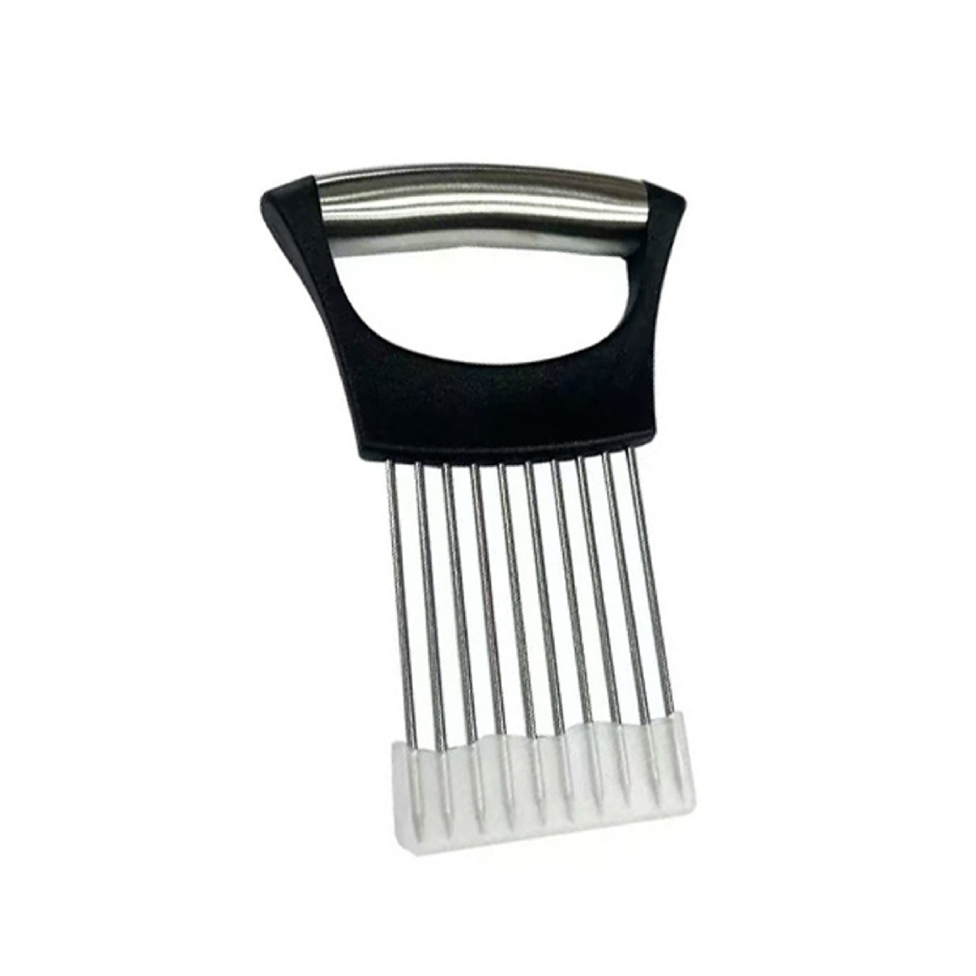 304 Stainless Steel Onion Needle Meat Tenderizer Onion Insert Holder Onion Fruit and Vegetable Slicer Kitchen Tool