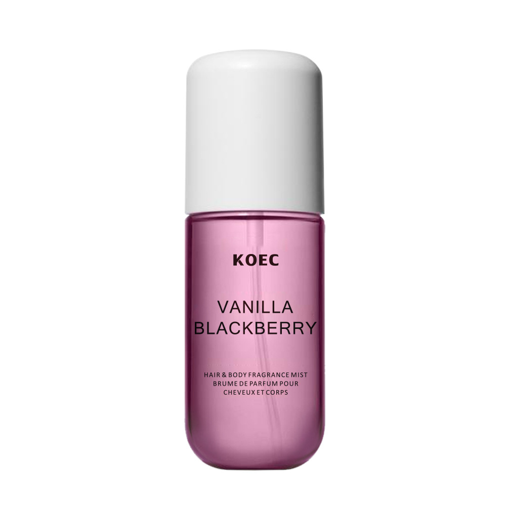 Koec Blackberry Vanilla Hair Body Spray Women's Special Perfume Long-Lasting Fragrance Cross-Border Hot Style Fda Wholesale