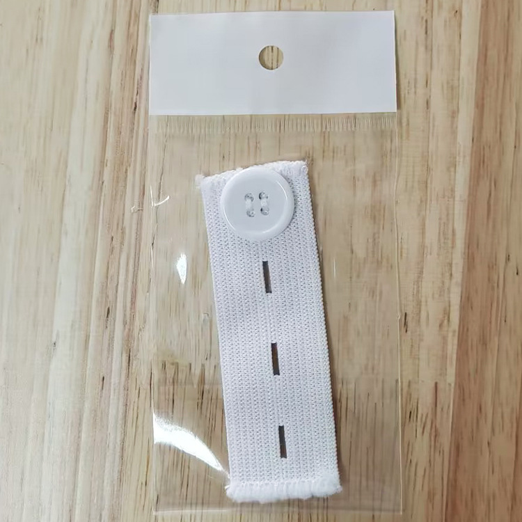 Pregnant Women's Pants Extension Buckle Trouser Head Extension Buckle Elasticity Extension Pants Elasticity Extension Black